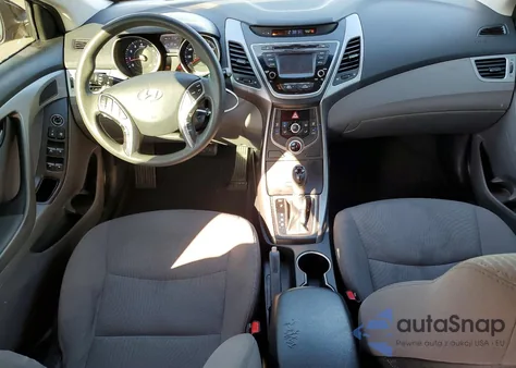 2015 Hyundai Elantra Se from USA, damaged, VIN 5NPDH4AE3FH608988